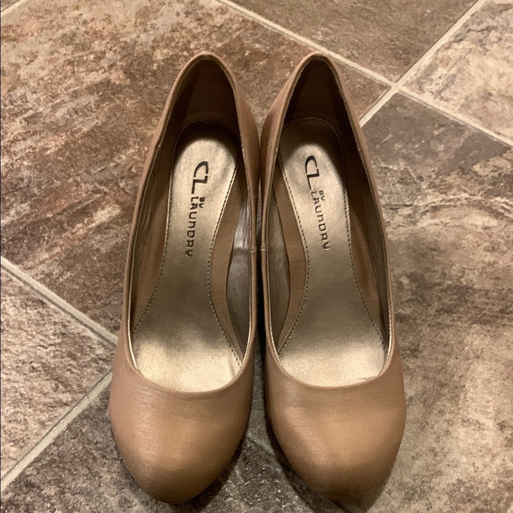 CL by Laundry Nude Heels